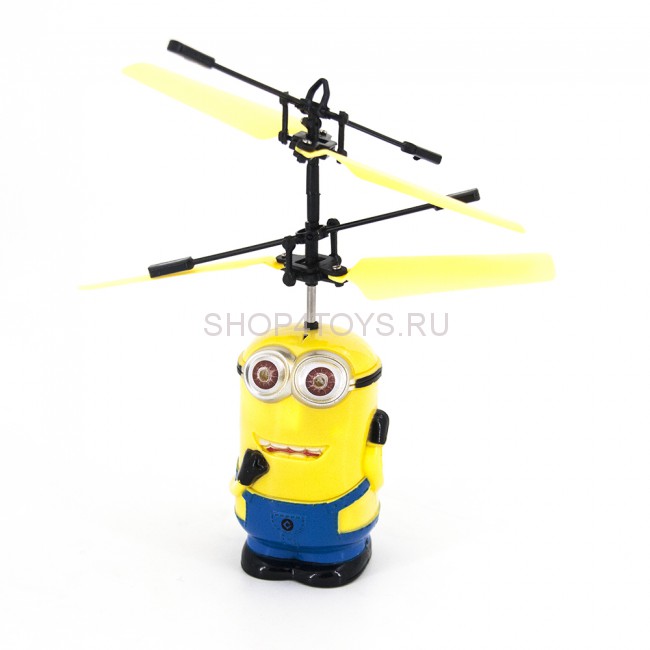 Летающий миньон "Кевин" со светящимися глазами - 888