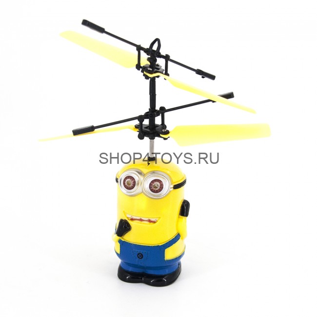 Летающий миньон "Кевин" со светящимися глазами - 888