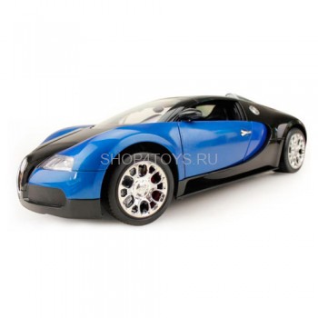 Радиоуправляемая машина MZ Bugatti Veyron Blue 1:10 - 2050-B Радиоуправляемая модель спортивного автомобиля Bugatti Veyron 1:10. Официально лицензированный кузов с точностью повторяет форму и детали настоящего автомобиля, а всё необходимое для запуска уже включено в комплект