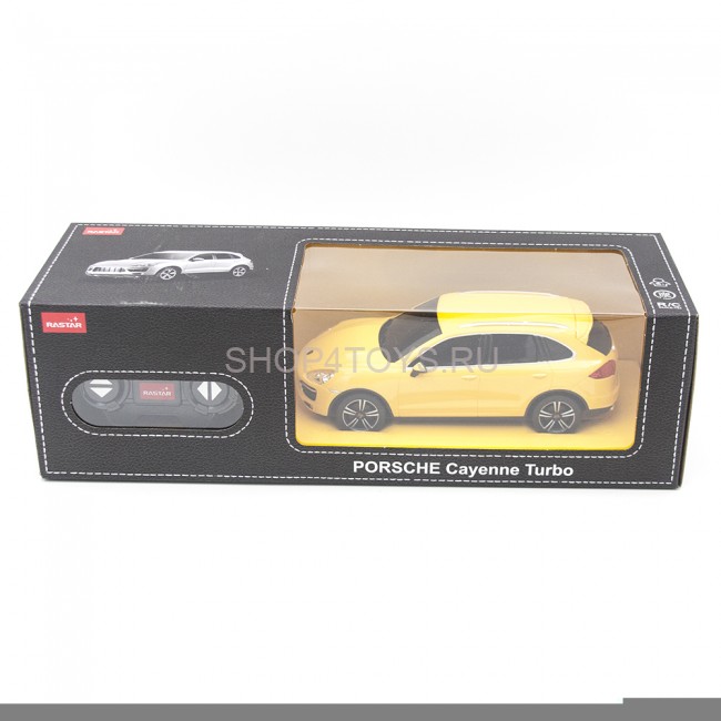 Радиоуправляемая машина Rastar Porsche Cayenne Yellow 1:24 - RAS-46100-Y Радиоуправляемая машина Rastar Porsche Cayenne Yellow 1:24 - RAS-46100-Y