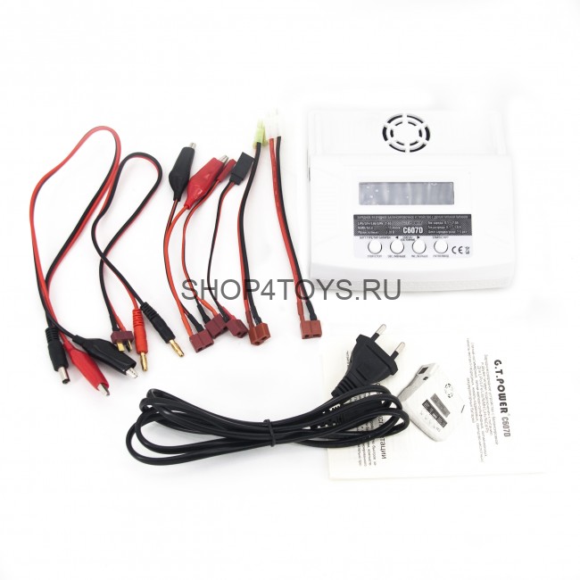 Универсальное зарядное устройство G.T.POWER C607D 7A 80W - GTP-C607D Универсальное зарядное устройство G.T.POWER C607D 7A 80W - GTP-C607D