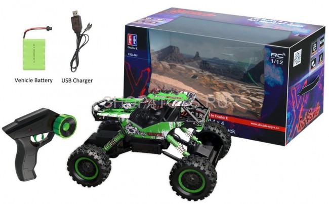 Радиоуправляемый краулер Double E Cross Country 4WD 1:12 2.4G - E322-003 Радиоуправляемый краулер Double E Cross Country 4WD 1:12 2.4G - E322-003