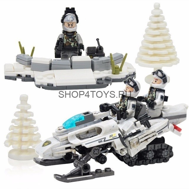 Конструктор XingBao Снегоход (290 деталей) - XB-06009