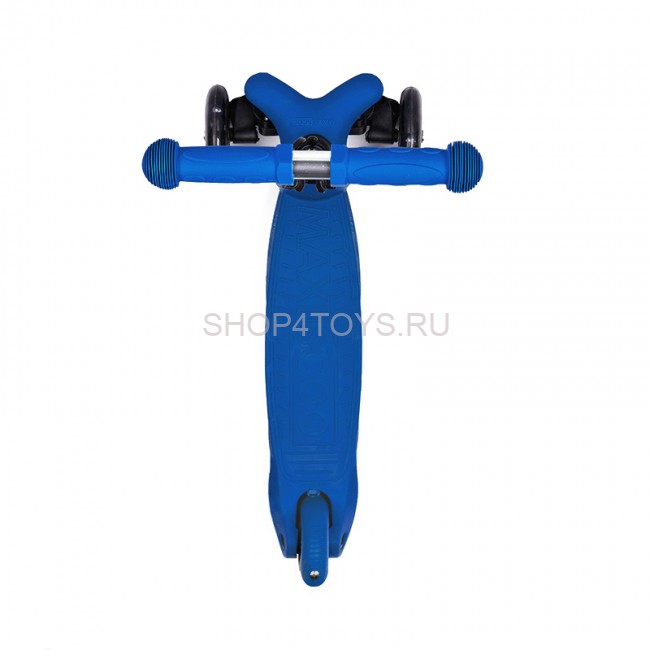 Самокат Maxiscoo Baby Трехколесный Детский со Светящимися Колесами, Темно-синий - MSC-B091803 Самокат Maxiscoo Baby Трехколесный Детский со Светящимися Колесами, Темно-синий - MSC-B091803