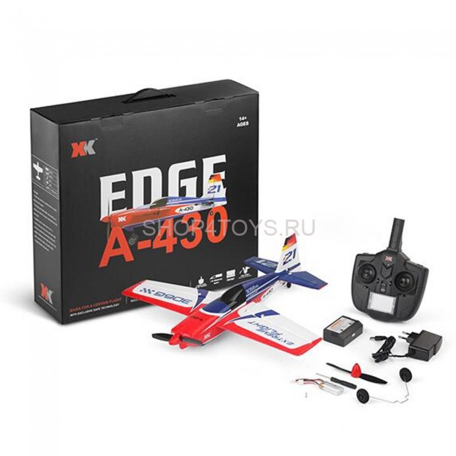 Радиоуправляемый самолет XK-Innovation EDGE A430 RTF 2.4G - A430 Радиоуправляемый самолет XK-Innovation EDGE A430 RTF 2.4G - A430