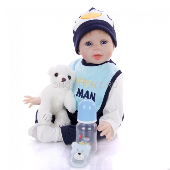 Кукла реборн мальчик Сёма 