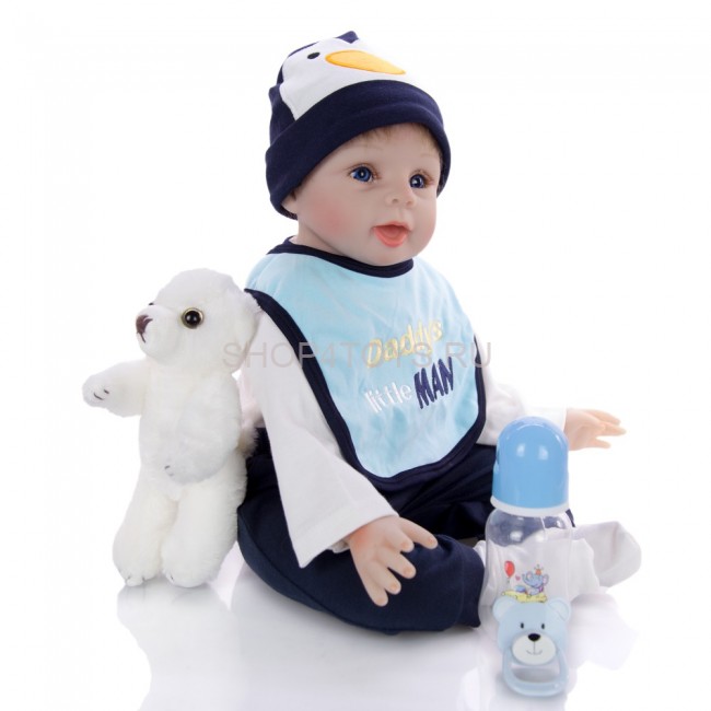 Кукла реборн мальчик Сёма 