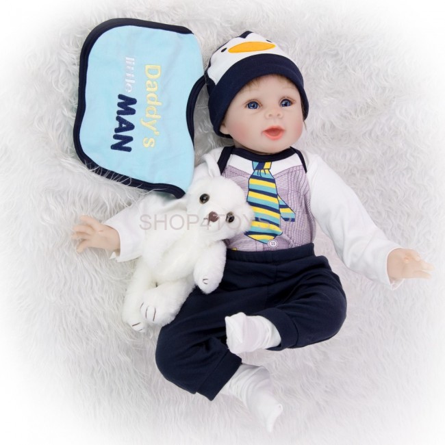 Кукла реборн мальчик Сёма 