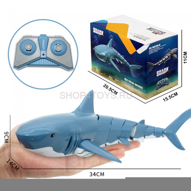 Радиоуправляемый робот Акула плавает в воде - DM-T11-1 Радиоуправляемый робот Акула плавает в воде - DM-T11-1