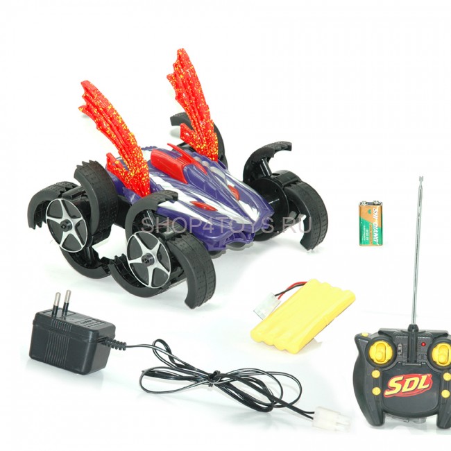 Радиоуправляемый перевертыш-внедорожник SDL Super Speed Stunt Car - 2011A-12 Радиоуправляемый перевертыш-внедорожник SDL Super Speed Stunt Car - 2011A-12
