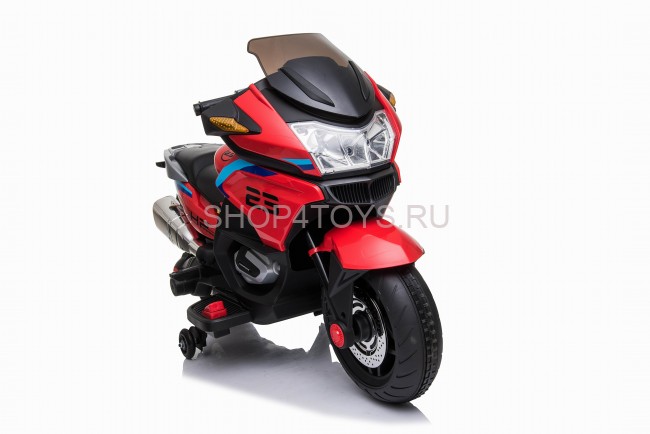 Детский электромотоцикл XMX (красный, EVA, с ручкой газа, 12V) - XMX609-RED Детский электромотоцикл XMX (красный, EVA, с ручкой газа, 12V) - XMX609-RED