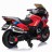 Детский электромотоцикл XMX (красный, EVA, с ручкой газа, 12V) - XMX609-RED