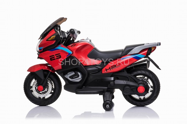 Детский электромотоцикл XMX (красный, EVA, с ручкой газа, 12V) - XMX609-RED Детский электромотоцикл XMX (красный, EVA, с ручкой газа, 12V) - XMX609-RED