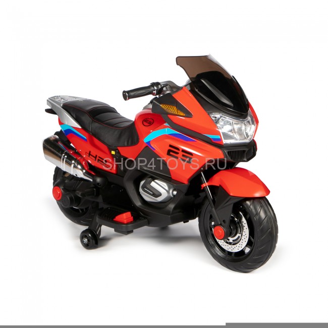 Детский электромотоцикл XMX (красный, EVA, с ручкой газа, 12V) - XMX609-RED Детский электромотоцикл XMX (красный, EVA, с ручкой газа, 12V) - XMX609-RED