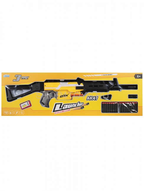 Автомат АК47 (92 см, на мягких пулях с аккумулятором) - 551A-6