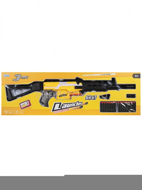 Автомат АК47 (92 см, на мягких пулях с аккумулятором) - 551A-6