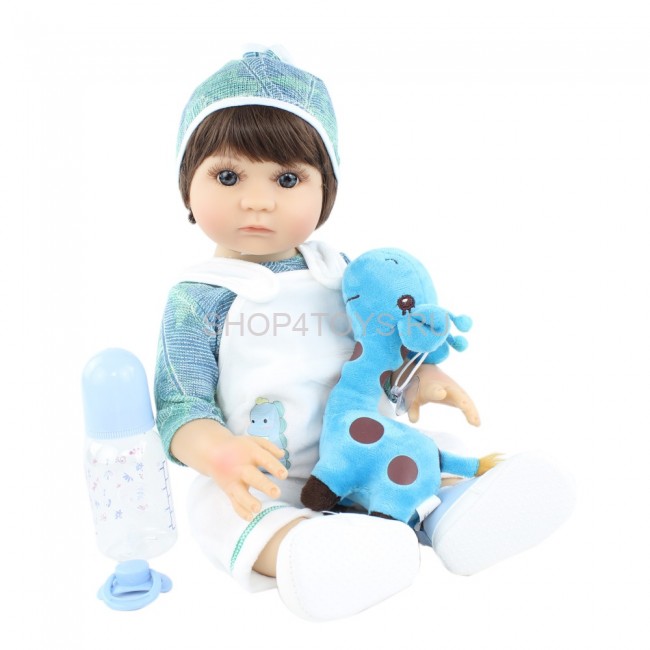 Реборн силиконовый мальчик Стефан