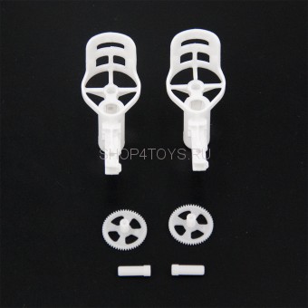 Держатель мотора белый для квадрокоптера MJX X705C - MJX-X705C-7 Держатель мотора белый для квадрокоптера MJX X705C - MJX-X705C-7