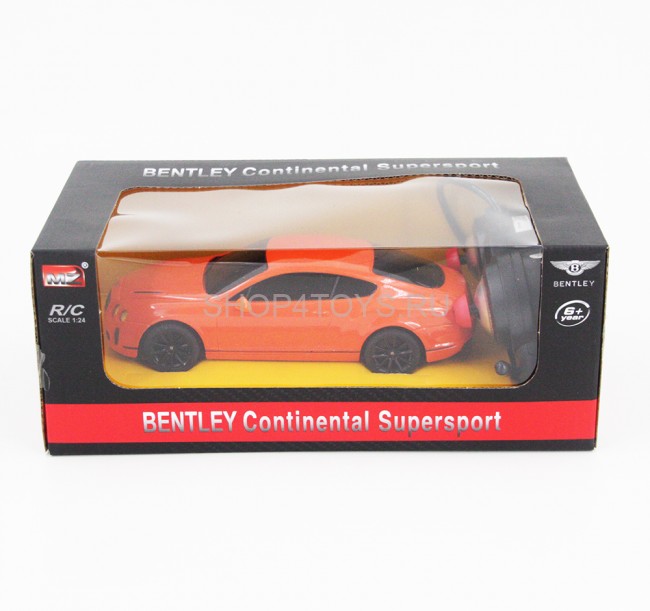 Радиоуправляемая машина MZ Bentley Continental Orange 1:24 - 27040 Радиоуправляемая машина MZ Bentley Continental Orange 1:24 - 27040
