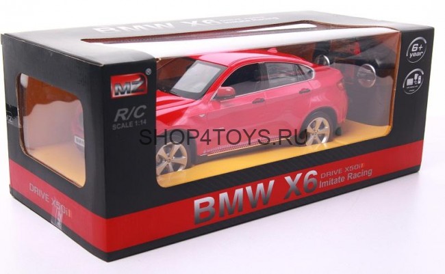 Радиоуправляемый автомобиль MZ BMW X6 Red 1:14 - 2016