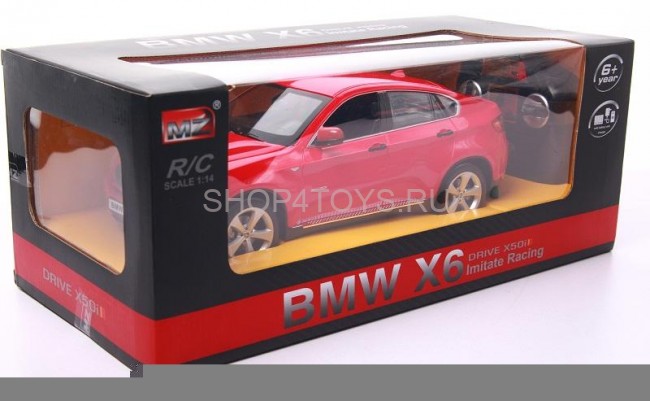 Радиоуправляемый автомобиль MZ BMW X6 Red 1:14 - 2016