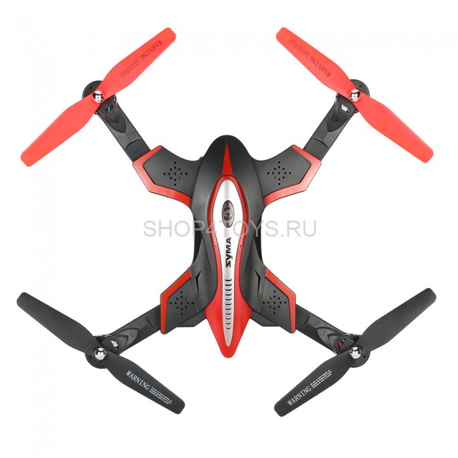 Радиоуправляемый черный квадрокоптер Syma X56W Folding Wizard (FPV, Headless) - X56W Радиоуправляемый черный квадрокоптер Syma X56W Folding Wizard (FPV, Headless) - X56W