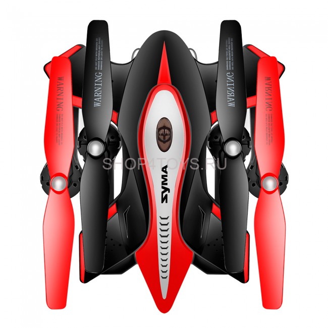 Радиоуправляемый черный квадрокоптер Syma X56W Folding Wizard (FPV, Headless) - X56W Радиоуправляемый черный квадрокоптер Syma X56W Folding Wizard (FPV, Headless) - X56W