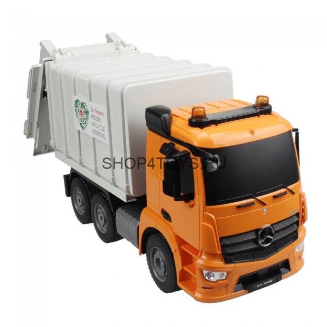 Радиоуправляемый мусоровоз Double E Mercedes-Benz Antos 1:20 2.4G - E560-003