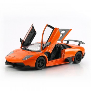 Радиоуправляемая машина MZ Lamborghini Murcielago LP-670-4 SV 1:18 - 2152 Радиоуправляемая модель автомобиля  Lamborghini Murcielago LP-670-4 SV 1:18. Металлический корпус, открываются двери, капот. Официально лицензированный кузов с точностью повторяет форму и детали настоящего автомобиля, а всё необходимое для запуска уже включено в комплект
