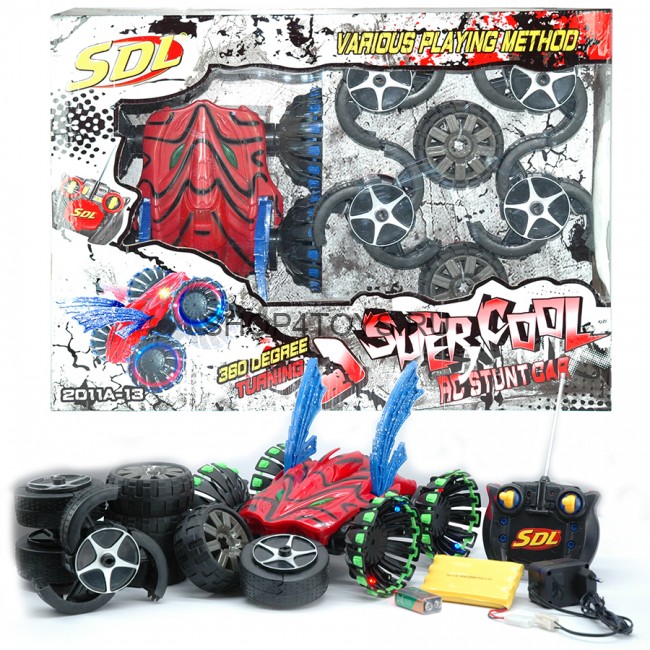 Радиоуправляемый перевертыш-внедорожник SDL Super Speed Stunt Car - 2011A-13 Радиоуправляемый перевертыш-внедорожник SDL Super Speed Stunt Car - 2011A-13