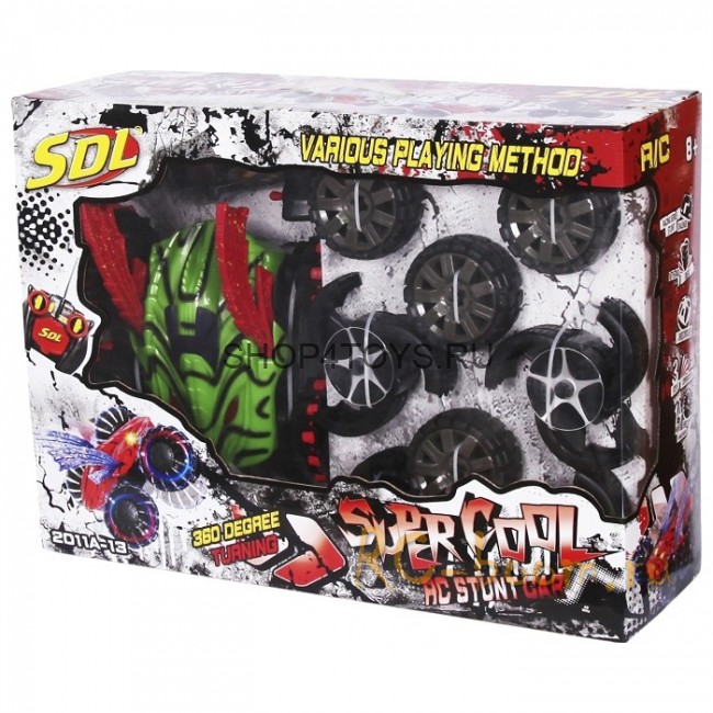 Радиоуправляемый перевертыш-внедорожник SDL Super Speed Stunt Car - 2011A-13 Радиоуправляемый перевертыш-внедорожник SDL Super Speed Stunt Car - 2011A-13