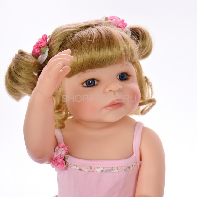 Реборн силиконовая девочка Настя