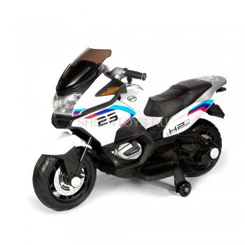 Детский электромотоцикл XMX (белый, EVA, с ручкой газа, 12V) - XMX609-WHITE Детский электромотоцикл XMX (белый, EVA, с ручкой газа, 12V) - XMX609-WHITE