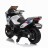 Детский электромотоцикл XMX (белый, EVA, с ручкой газа, 12V) - XMX609-WHITE