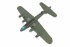 Радиоуправляемый самолет бомбардировщик B17 для начинающих 2.4G - FX817-GREEN