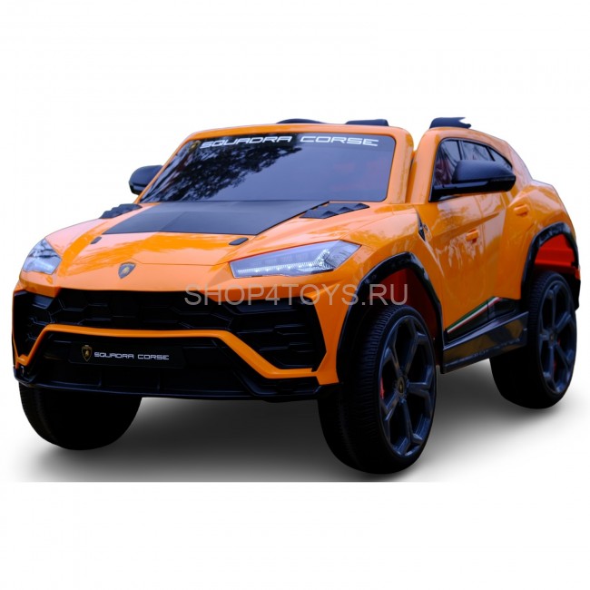 Детский электромобиль Lamborghini Urus ST-X 4WD (12V, EVA, полный привод) - SMT-666-ORANGE