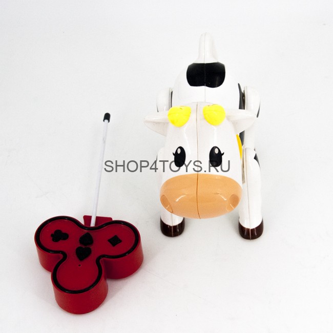 Радиоуправляемая белая коровка "Музыкальный друг" - ZYB-B1366-1 Радиоуправляемая белая коровка "Музыкальный друг" - ZYB-B1366-1