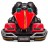 Детский спортивный 3-местный электрокарт Dongma Go Kart Red 12V - DMD-288