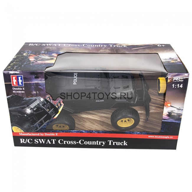 Радиоуправляемый полицейский джип Hummer Double E 1:14 2.4G - E320-003 Радиоуправляемый полицейский джип Hummer Double E 1:14 2.4G - E320-003