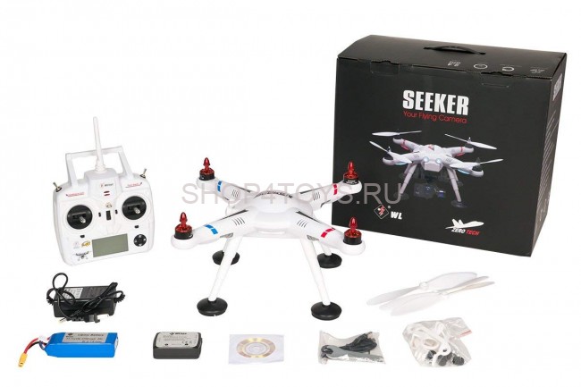 Радиоуправляемый квадрокоптер WL Toys V303 Seeker GPS FPV 2.4G - V303 Радиоуправляемый квадрокоптер WL Toys V303 Seeker GPS FPV 2.4G - V303