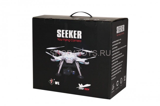 Радиоуправляемый квадрокоптер WL Toys V303 Seeker GPS FPV 2.4G - V303 Радиоуправляемый квадрокоптер WL Toys V303 Seeker GPS FPV 2.4G - V303