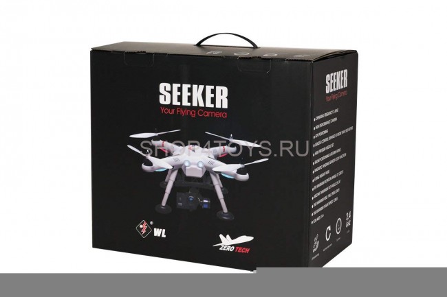 Радиоуправляемый квадрокоптер WL Toys V303 Seeker GPS FPV 2.4G - V303 Радиоуправляемый квадрокоптер WL Toys V303 Seeker GPS FPV 2.4G - V303