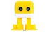 Интеллектуальный танцующий робот WLtoys Cubee F9 Yellow APP - WLT-F9