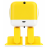Интеллектуальный танцующий робот WLtoys Cubee F9 Yellow APP - WLT-F9