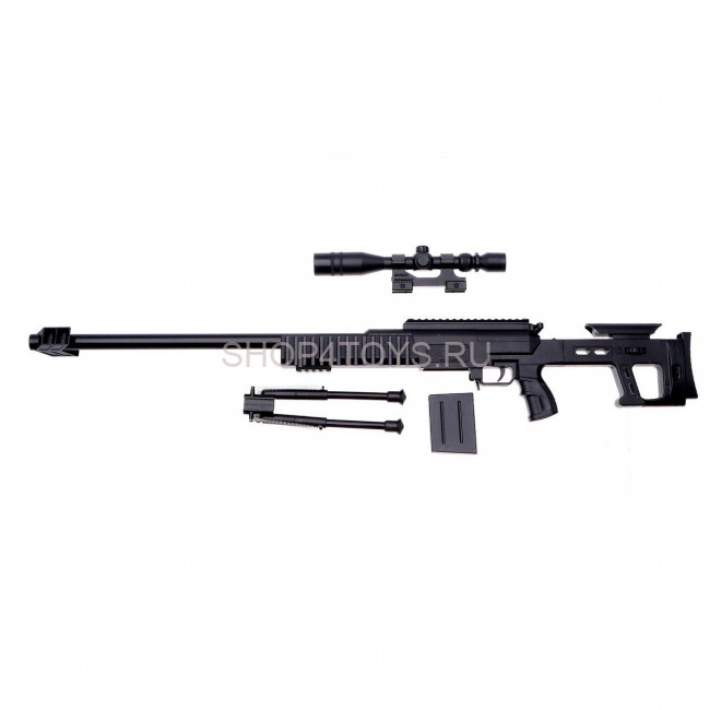 Винтовка Barret M82 c пружинным механизмом (93 см, пневматика) - M99K Винтовка Barret M82 c пружинным механизмом (93 см, пневматика) - M99K