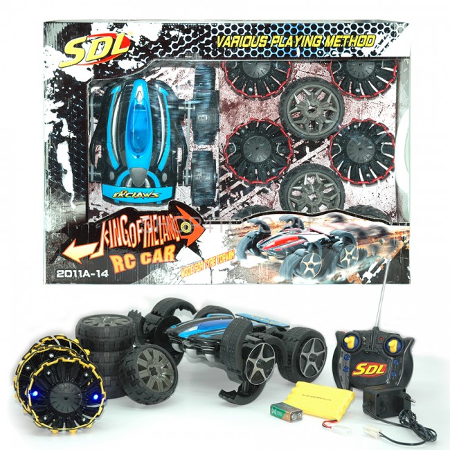 Радиоуправляемый перевертыш-внедорожник SDL Super Speed Stunt Car - 2011A-14 Радиоуправляемый перевертыш-внедорожник SDL Super Speed Stunt Car - 2011A-14