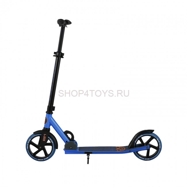 Самокат Двухколесный Складной, Голубой - MSC-L205-B Самокат Двухколесный Складной, Голубой - MSC-L205-B