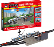 Модуль для железной дороги BSQ - Станция с платформой - BSQ-2031 Модуль для железной дороги BSQ - Станция с платформой - BSQ-2031