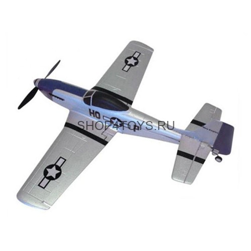 Радиоуправляемый самолет Nine Eagles P-51 Mustang 783B 2.4G - NE30178324214008A