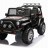Детский электромобиль джип XMX с полным приводом (черный, EVA, 12V) - XMX618-4WD-BLACK